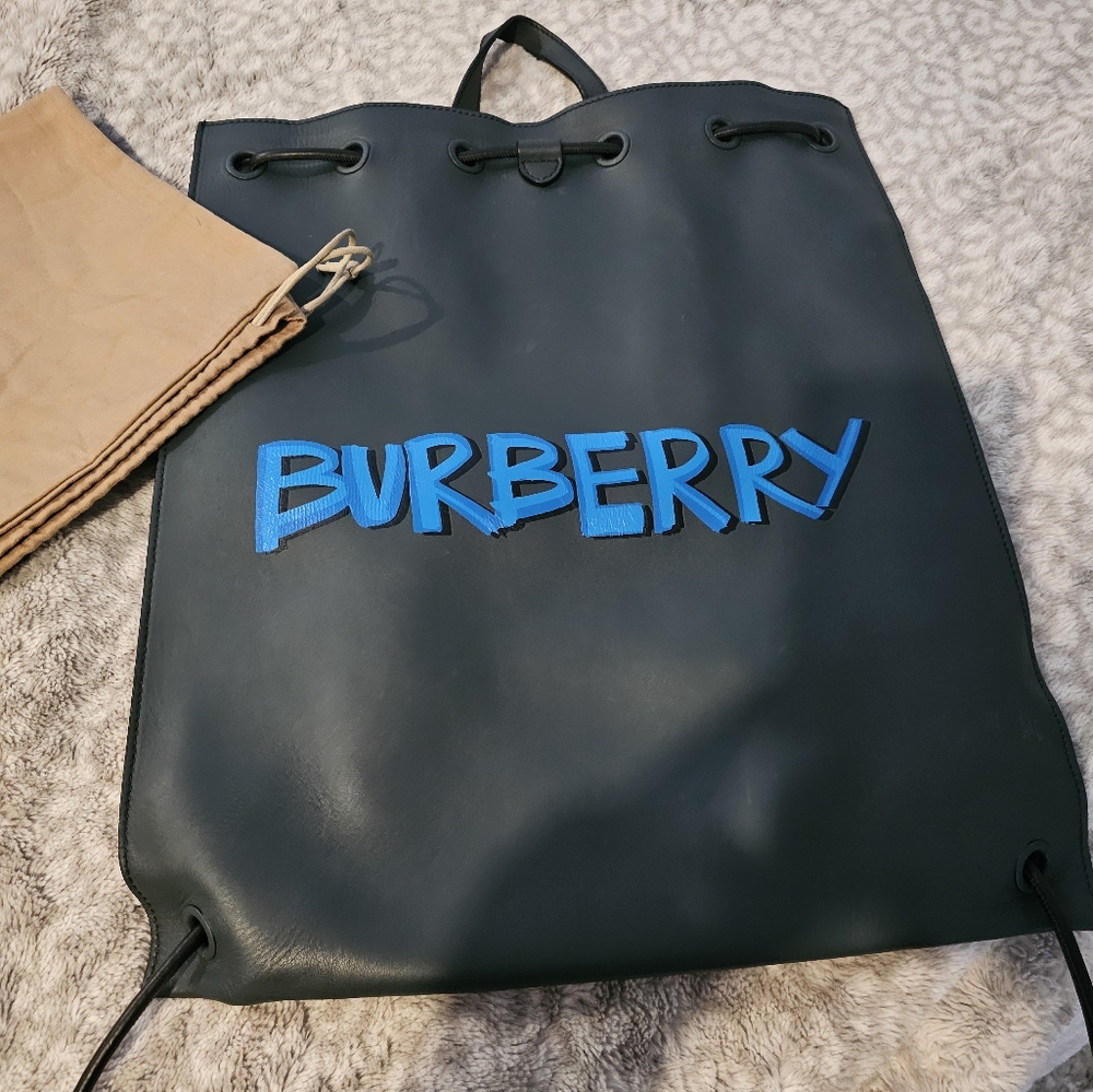 Burberry Graffiti Draw String Bag - image 1